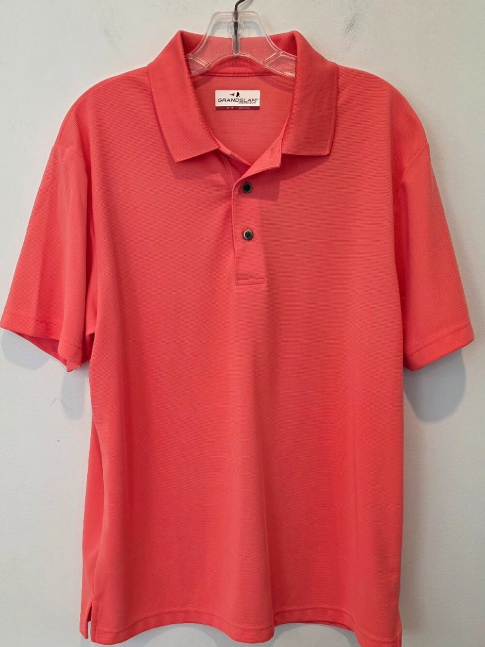 Grand Slam Performance Polo Shirt, Size M, Like New